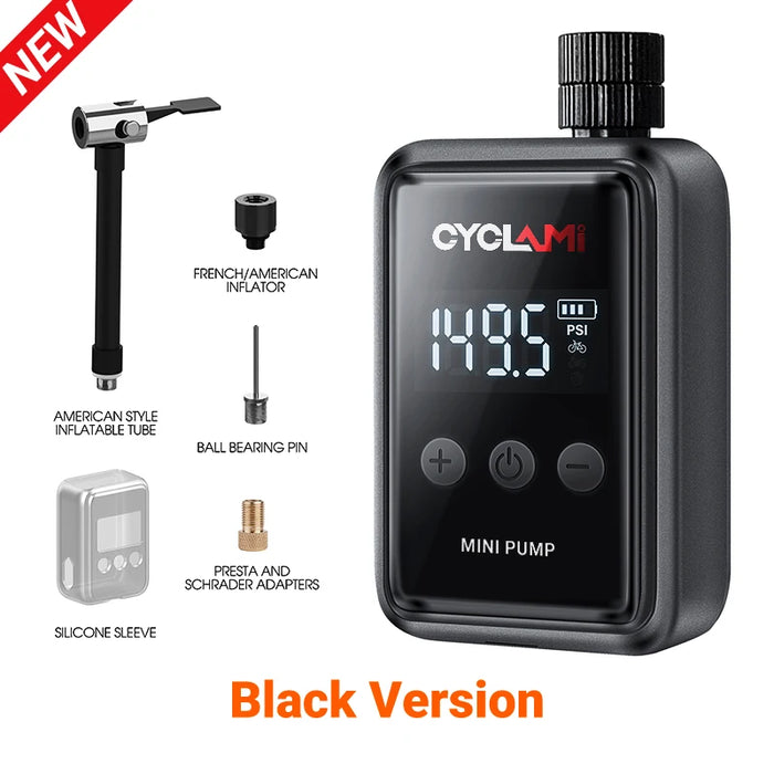 Rechargeable Tire Inflator with Digital Display & Auto Shut-Off