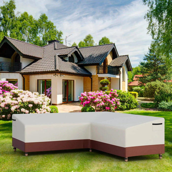  Heavy-duty 420D Oxford Fabric Waterproof Patio Furniture Cover 