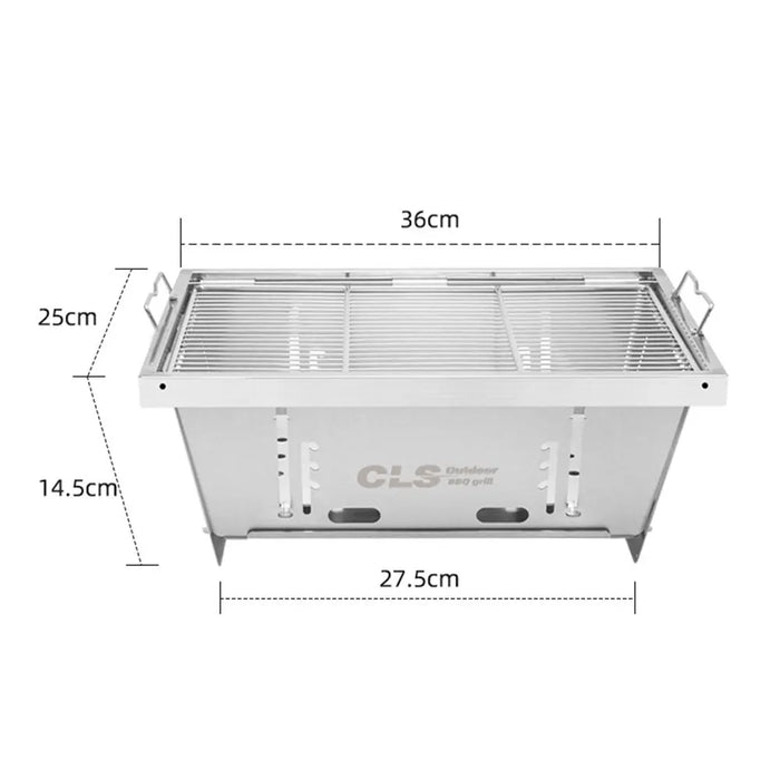 Compact Outdoor BBQ Stove for Camping and Picnics