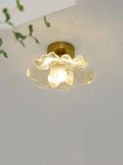Stylish Clear Glass Light Fixture for Stairs & Entryways
