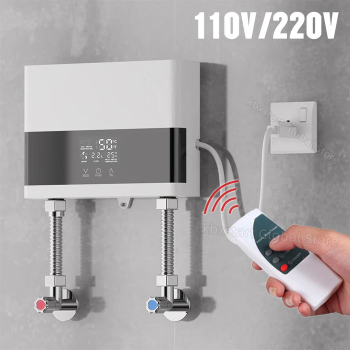 6000W Wall-Mounted Electric Heater for Bathroom and Kitchen