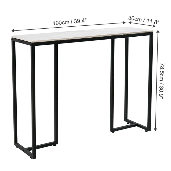 Versatile console table for hallway, corridor, or living room