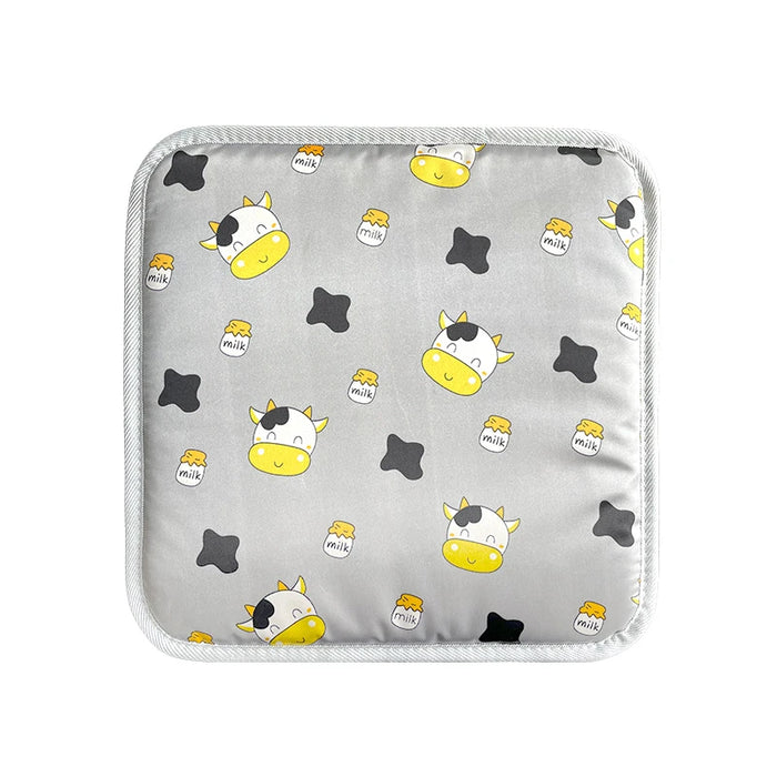 Indoor Electric Heated Pet Blanket Plush Warming Mat for Dogs & Cats, All-Season Use