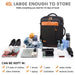  Water-Resistant Royal Blue Backpack with Adjustable Storage Space