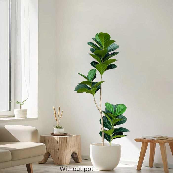 Artificial Ficus Tree for Home, Office & Outdoor Decor, 140cm