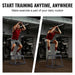 Compact Plyometric Jump Boxes for space-efficient home gyms