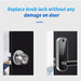 Reversible handle suitable for left and right-handed doors