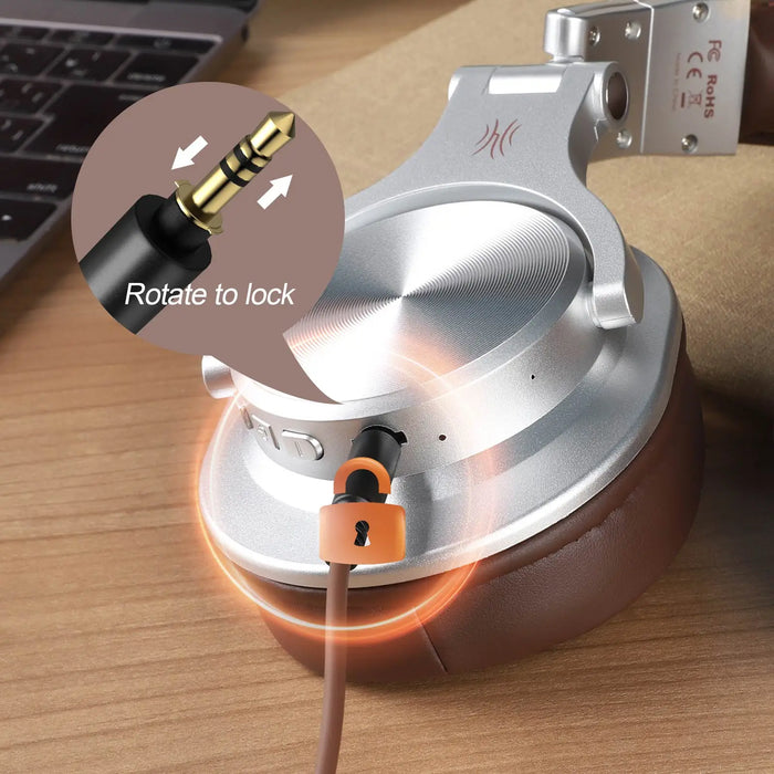 Wireless Studio Headphones Rose Gold with Hi-Res Sound
