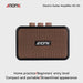 Compact and lightweight practice amp with clean and overdrive channels