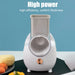 Electric Vegetable & Fruit Slicer with Metal Blades