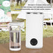Electric Kettle 400ml Cordless Portable Fast Heating Stainless Steel for Travel and Outdoor Use