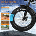 Long-Lasting 48V 15AH Lithium Battery Electric Bike 500W Motor, 48V 15AH, Fat Tire, 7-Speed, Double Suspension & Hydraulic Brakes