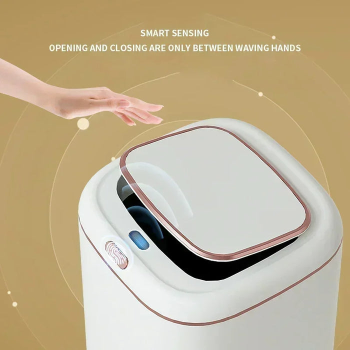 35L Induction Electric Waste Bin for Kitchen & Bathroom
