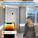 Fits doors with a peephole diameter of 155-30mm and door thickness between 35-120mm