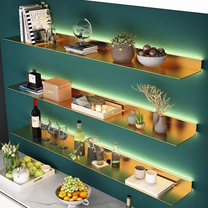 Iron Wall Shelf for Kitchen 60X20X6 White