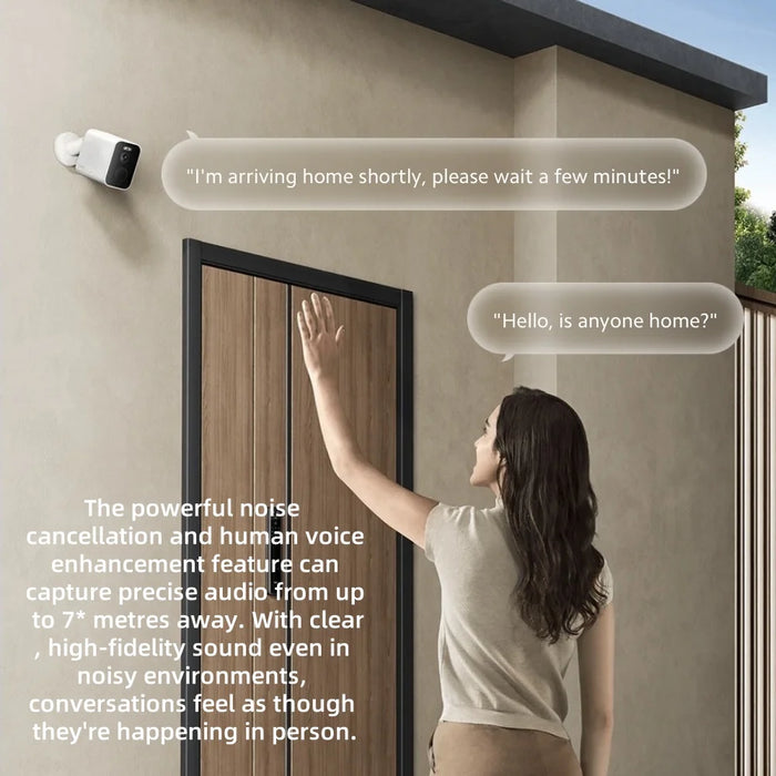 Outdoor Security Camera 2.5K HD Night Vision