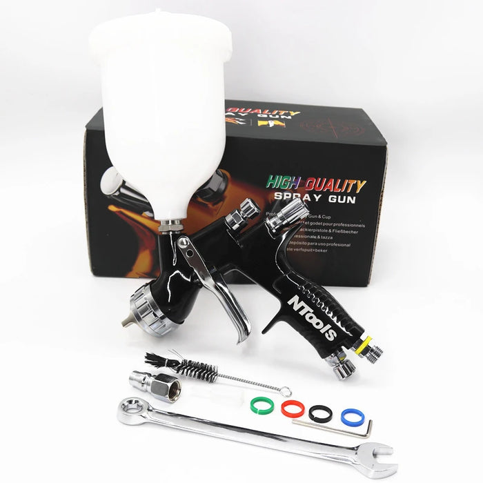 Versatile HVLP Spray Gun for Automotive, Woodworking, and DIY Projects