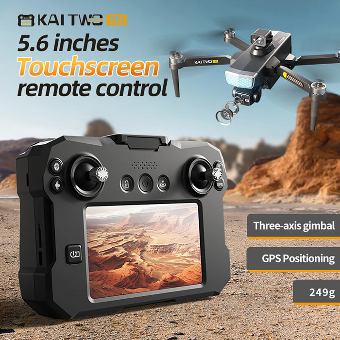 Portable 8K Camera Drone with Laser Obstacle Avoidance OAS-Screen control