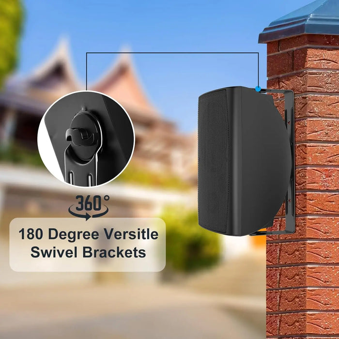 Bluetooth 5.3 Speakers with TWS and IP66 Waterproofing