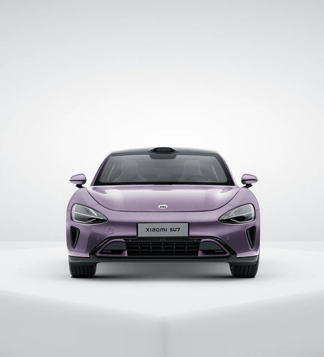 SU7 1:18 Purple Alloy Car Model – Four Fully Open Doors, Rubber Seats