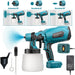 Adjustable flow control for precise spraying on different surfaces