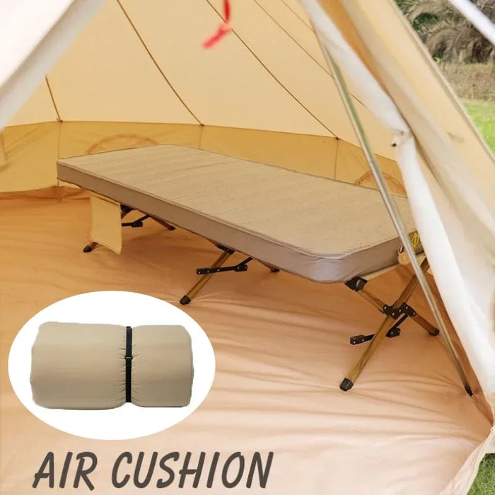 Portable Double Camping Mattress 10cm Thick Self-Inflating Outdoor Mat