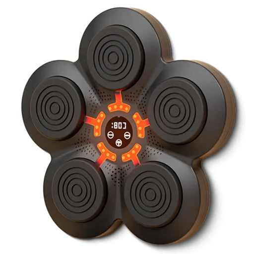  
Black Bluetooth Boxing Trainer with 2-5 Light Modes, Intelligent Agility 
