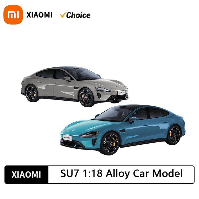 SU7 1:18 Green Alloy Car Model – Four Fully Open Doors, Rubber Seats
