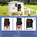 Easy installation on most chicken coops