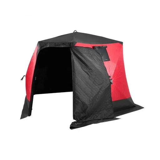 Portable Insulated Pop-Up Ice Fishing Tent - Thermal Winter Shelter with Carry Bag