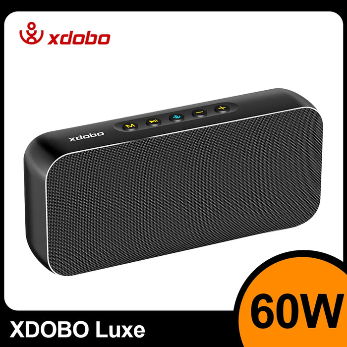 Rechargeable Black Wireless Speaker 60W with USB/TF/AUX