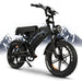 Durable Steel Alloy Frame and Handlebar Electric Bike 500W Motor, 48V 15AH, Fat Tire, 7-Speed, Double Suspension & Hydraulic Brakes