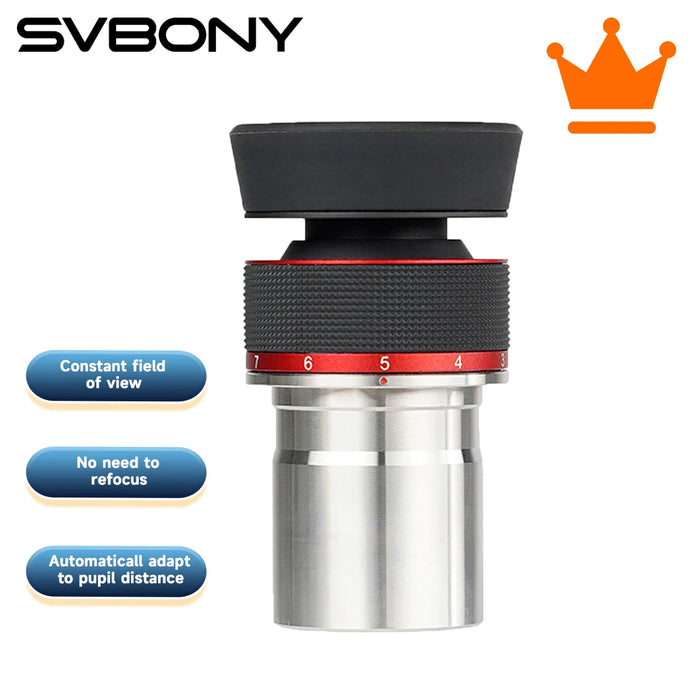 1.25" Zoom Eyepiece 3–8mm for Planetary Viewing
