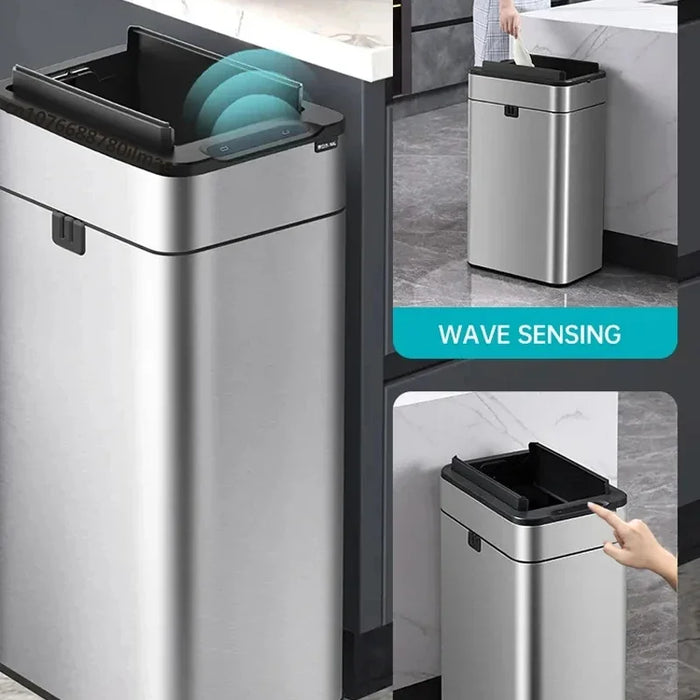 Touchless Automatic Kitchen Bin 20L Stainless Steel