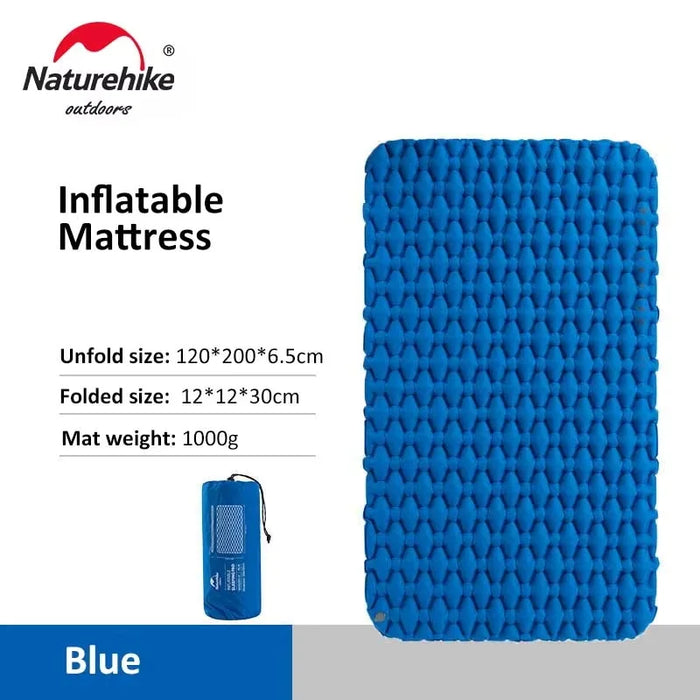 Compact Self-Inflating Air Mattress for Outdoor Adventures