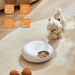 Battery Powered Smart Pet Feeder for Easy Placement