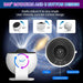 360° rotatable design to project stunning galaxy images onto ceilings, walls, or floors