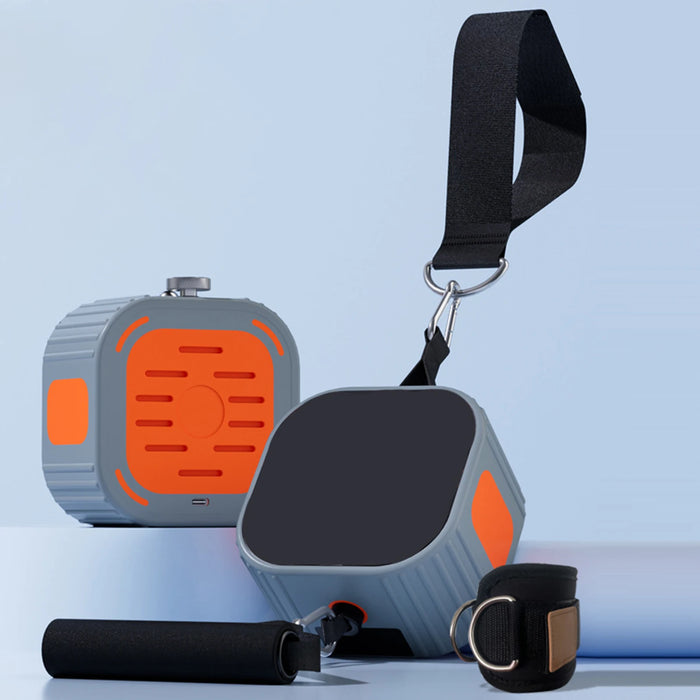 Adjustable Resistance Machine with extended range of motion and 2 m resistance band