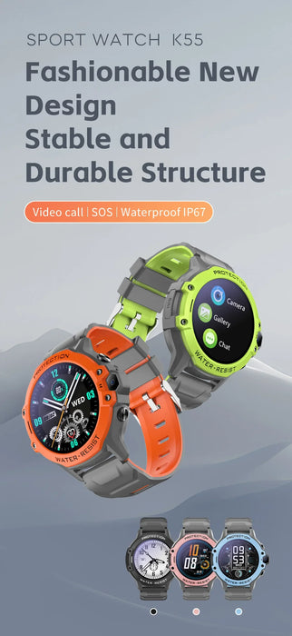 Orange Kids 4G Smartwatch with SIM, Video Call & Safety Features