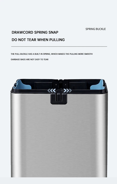50L Automatic Induction Trash Can for Kitchen or Bathroom