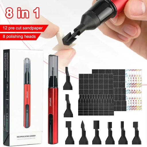 Electric-Reciprocating-Sander-168W-DIY-Tool-Durable-Nylon-Sanding-Heads-for-various-applications
