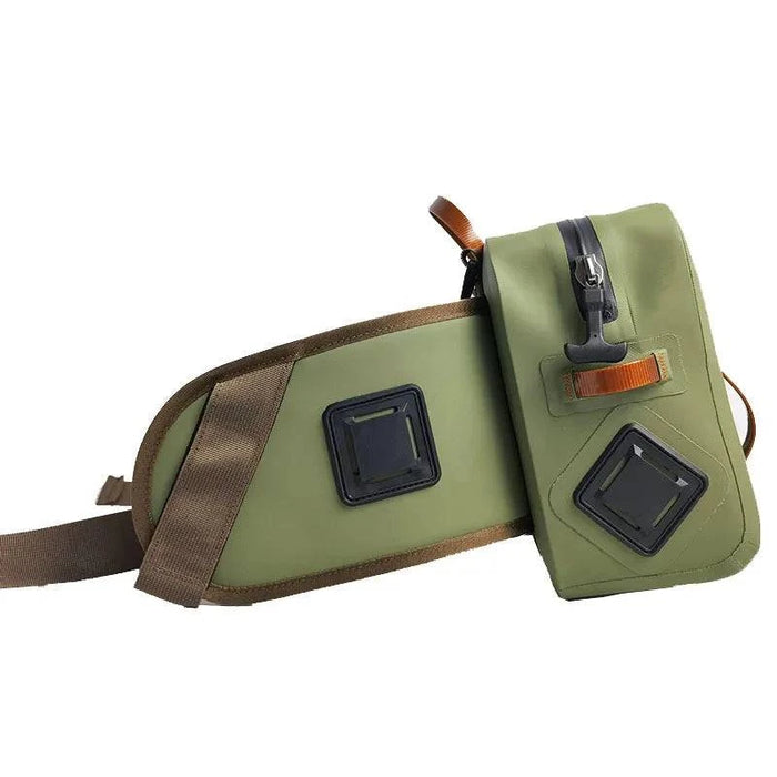 Durable and lightweight TPU waterproof floating dry waist bag for fishing