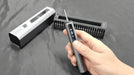 Durable Design: Features a rubber back cover for easy battery replacement and a premium aluminum storage case for tool organization
