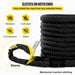 Lightweight and Compact Black Double Braided Nylon Tow Rope