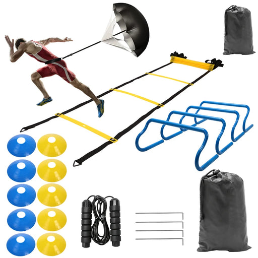 Improve speed, endurance, and explosive power with this resistance training parachute