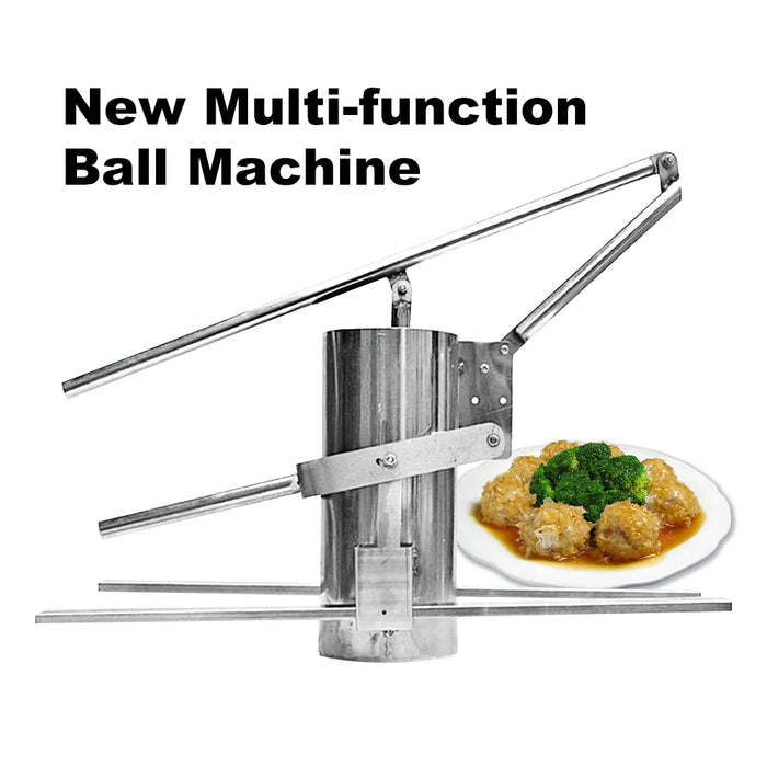 Stainless Steel Meatball Maker Machine – Adjustable & High Speed 19MM