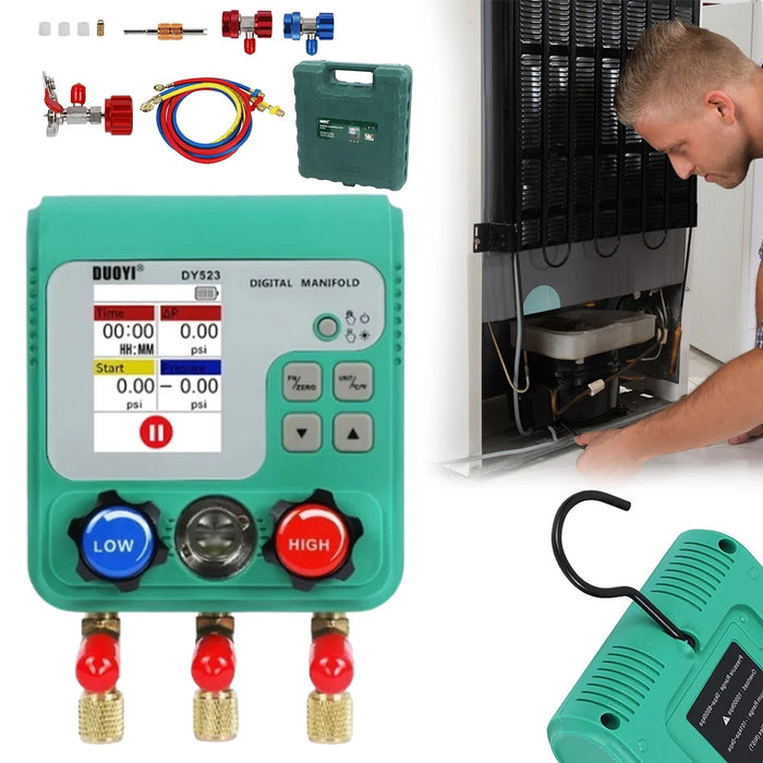 0-6000Kpa Manifold Tester for Refrigeration Systems