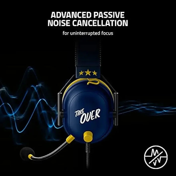 Wired Gaming Headset with 50mm Drivers & Detachable Mic