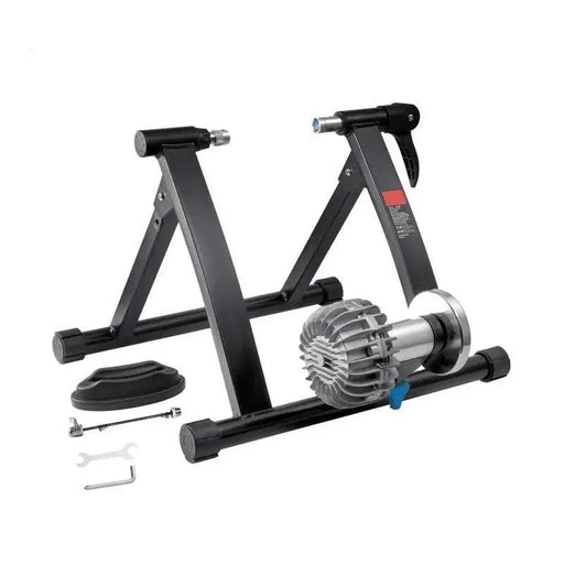 Fluid Bike Trainer Stand for 26-29 Wheels, Noise Reduction, Magnetic Motor