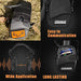Electronic shooting earmuffs with electronic hearing protection
